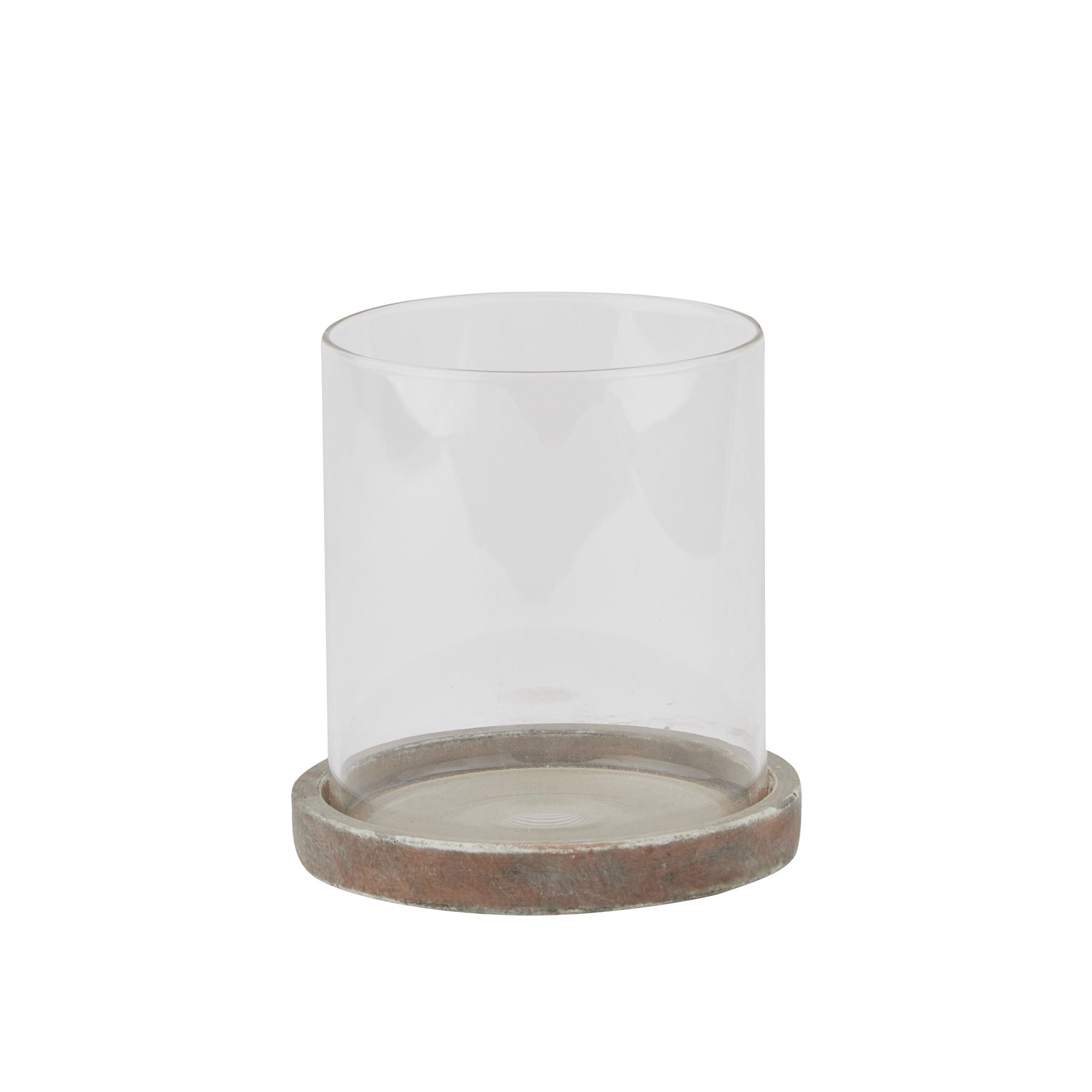 Savannah Brown Hurricane Lantern