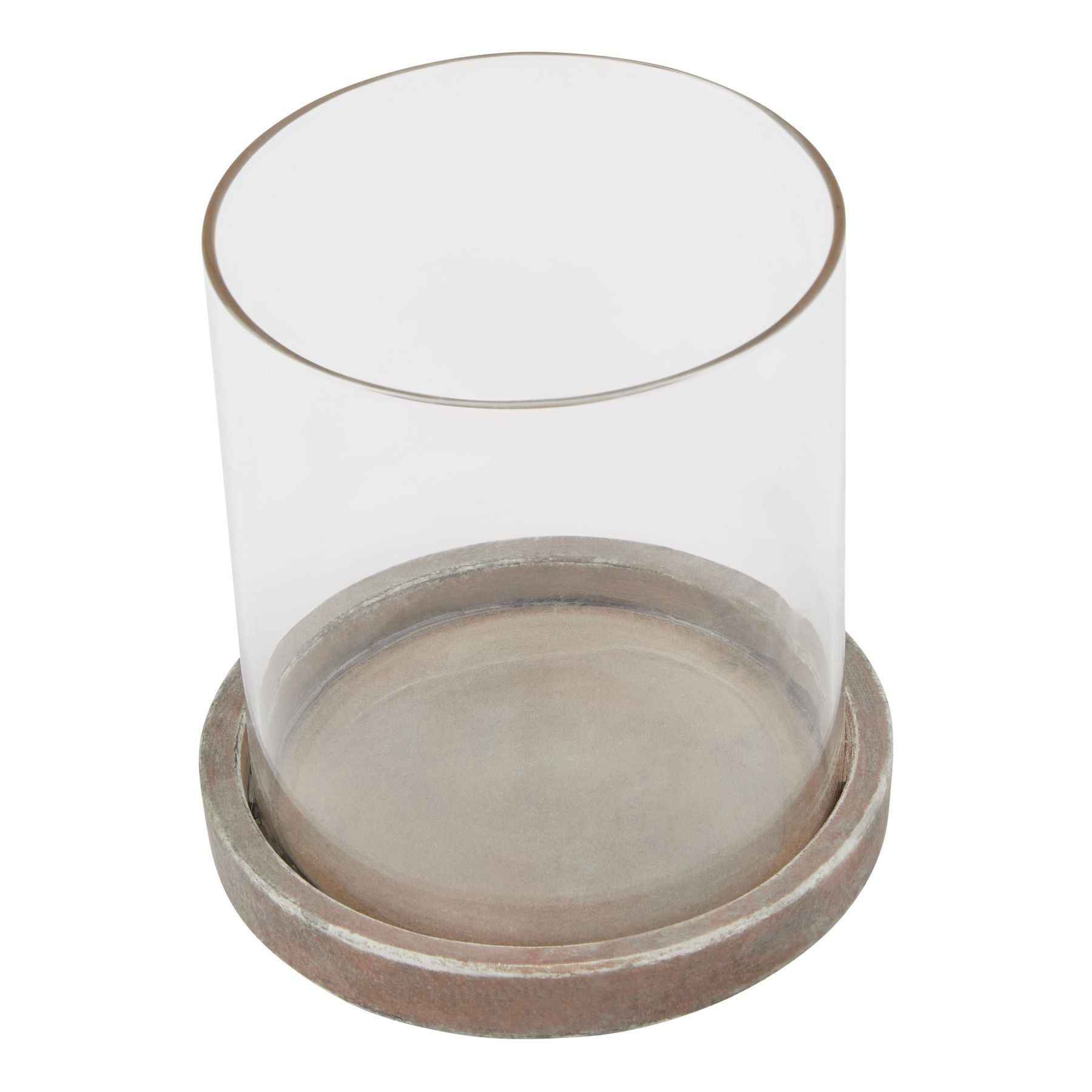 Savannah Brown Hurricane Lantern