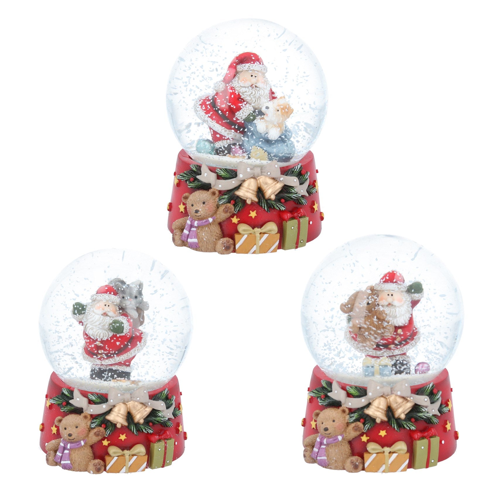 Santa Snow Globe