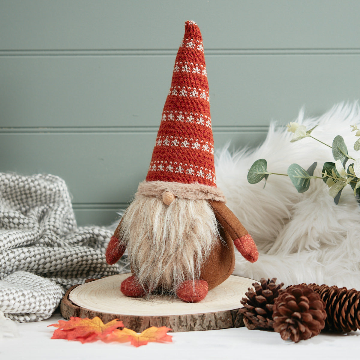 Autumn Gonk With Knitted Hat