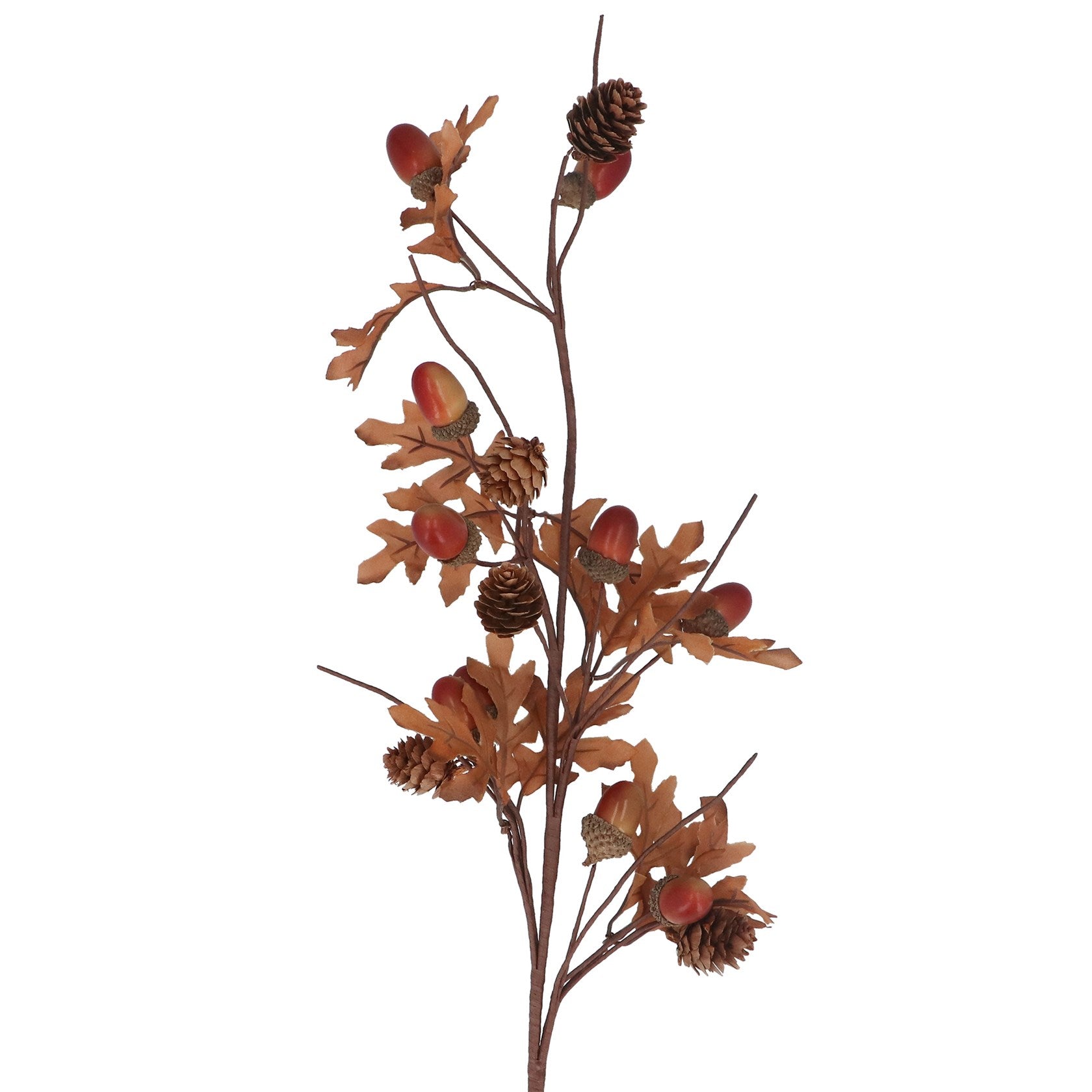 Faux Acorn Leaf Spray