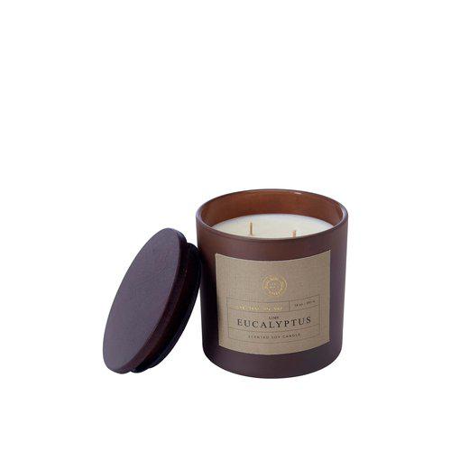 Yasu Lime Eucalyptus Scented Boxed Candle