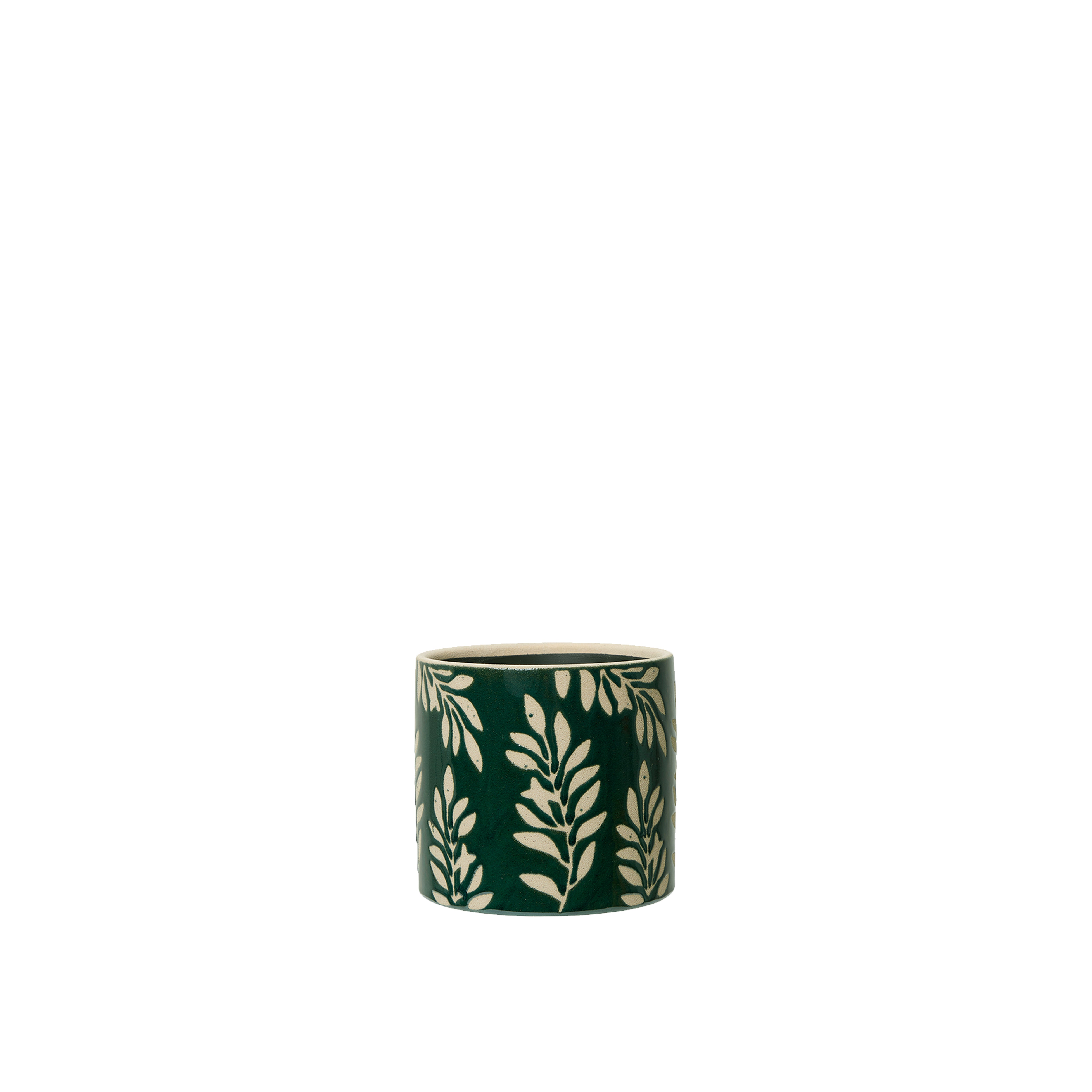 Sanna Green Leaf Pots