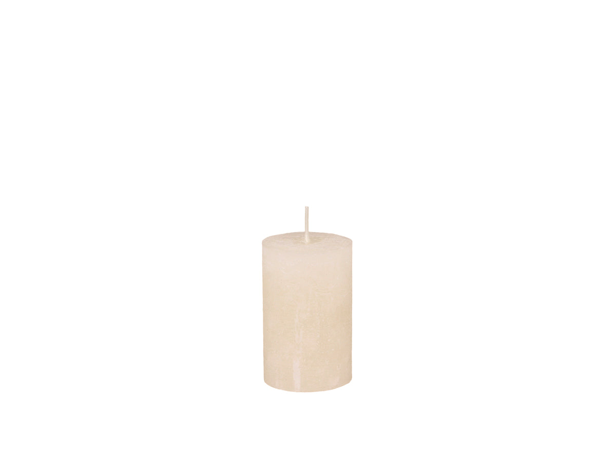 Rustic Nude Macon Pillar Candle (16hr)