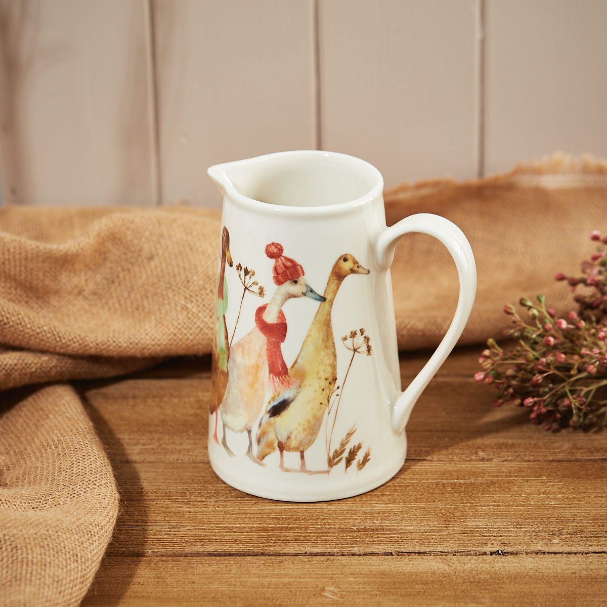 Autumn Duck Jug