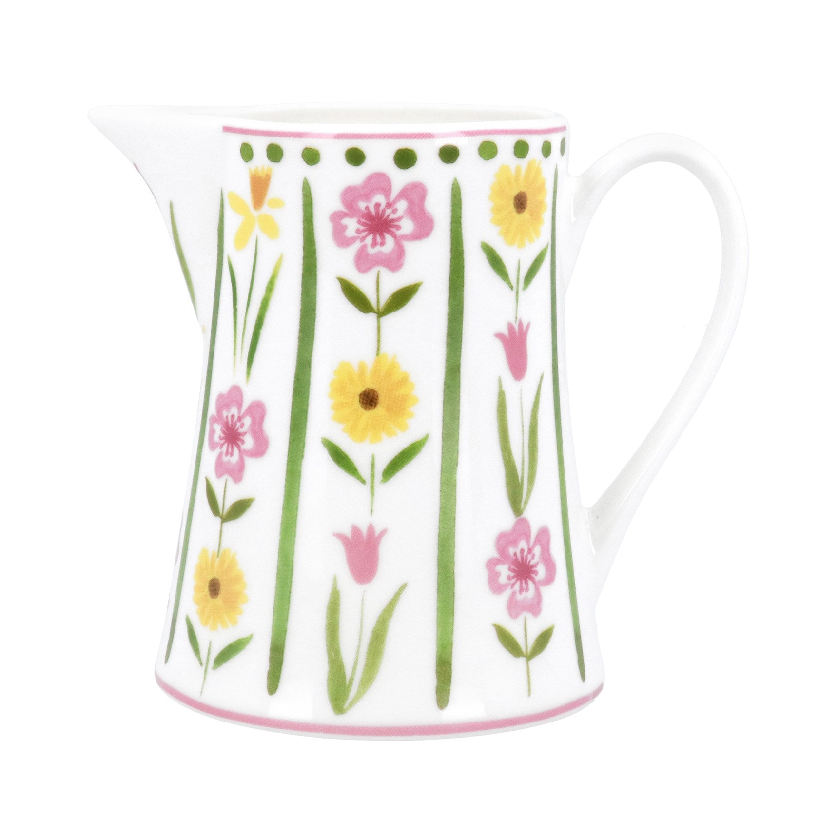 Pastel Meadow New Bone China Jug (Small)