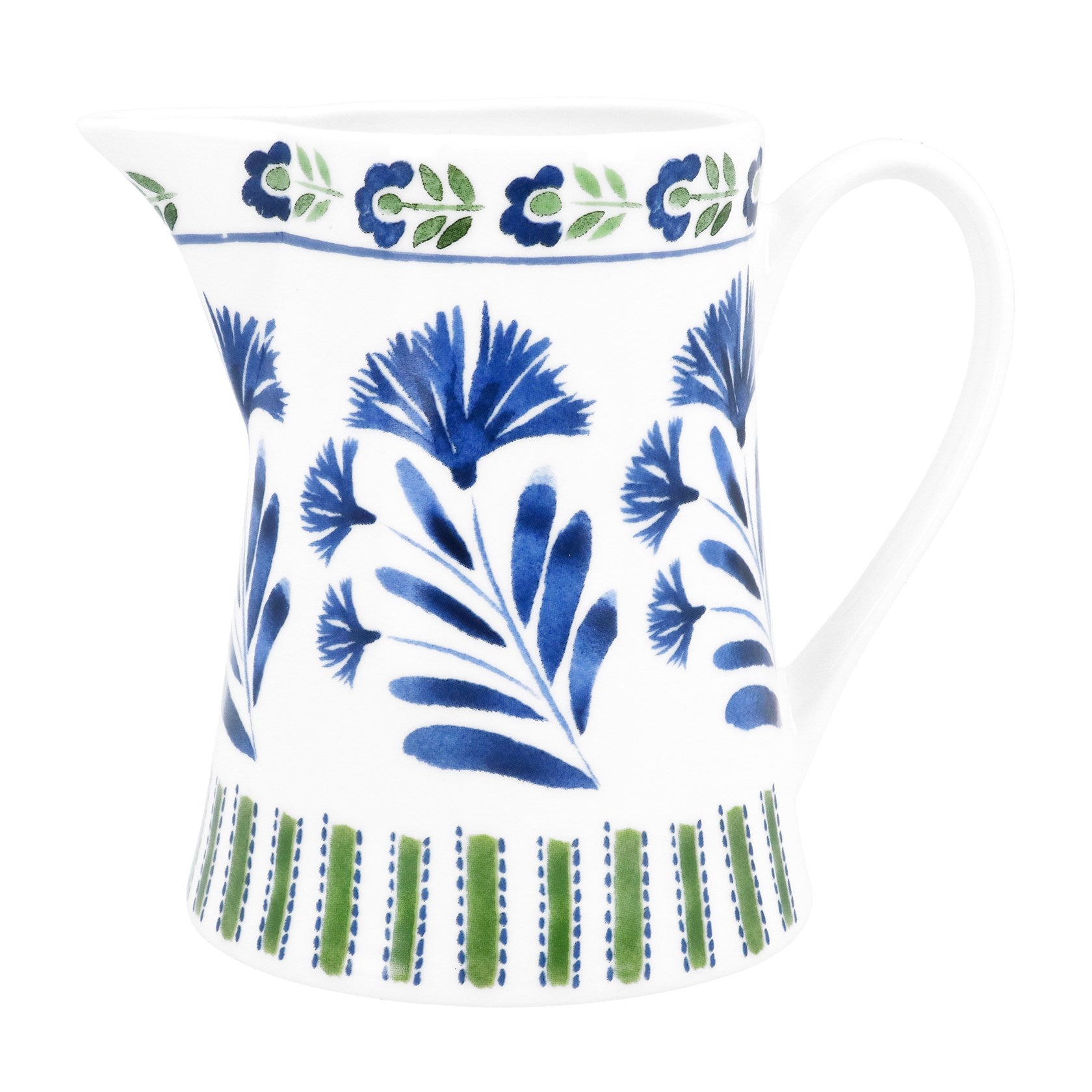 Country Flowers Bone China Jug (Small)