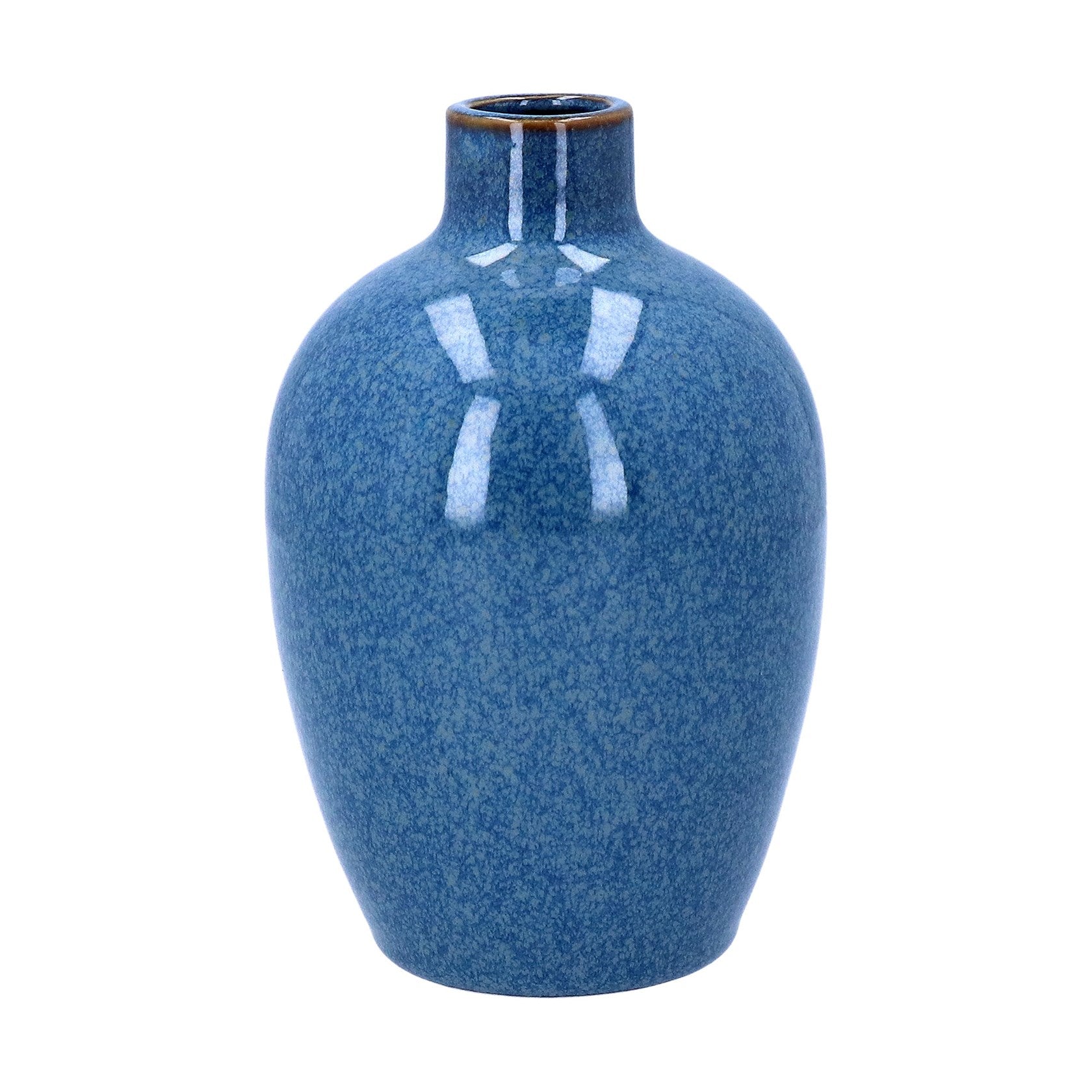 Blue Porcelain Tall Vase