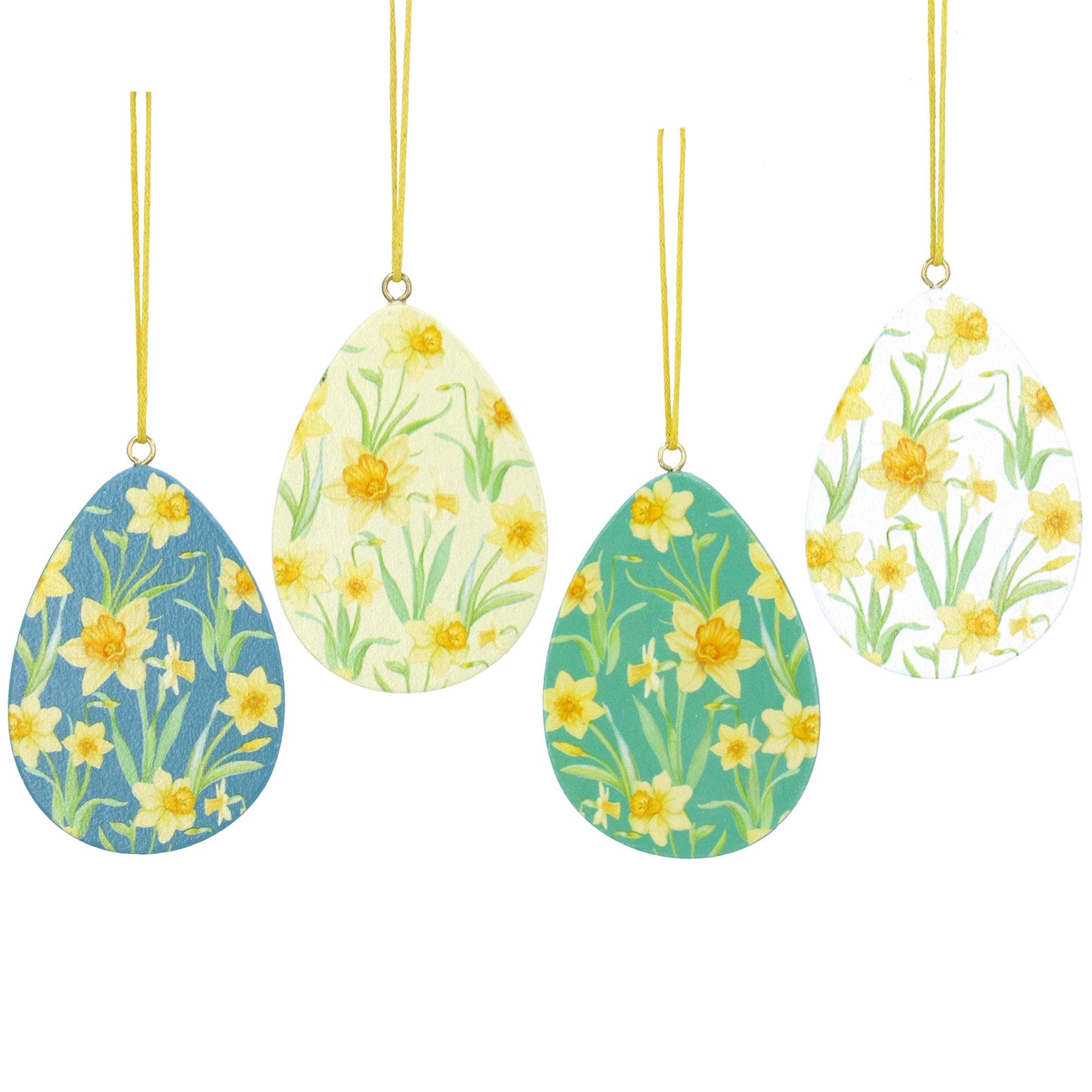 Daffodil Wood Egg Hanger