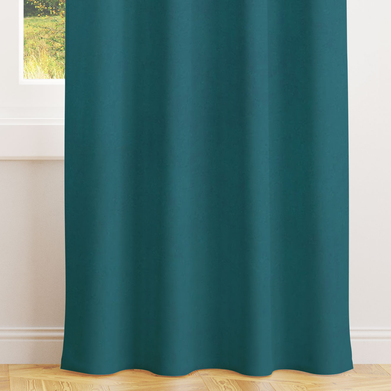 Alvar Bluebird Velvet Curtains