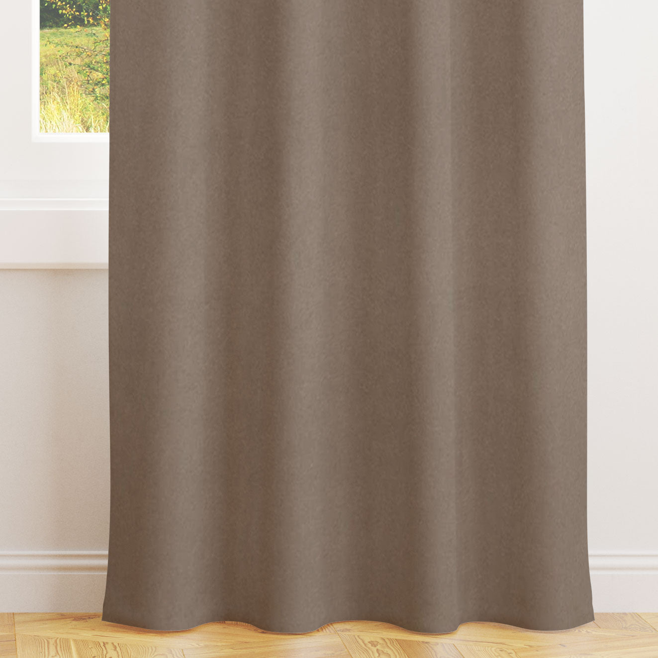 Alvar Clay Velvet Curtains