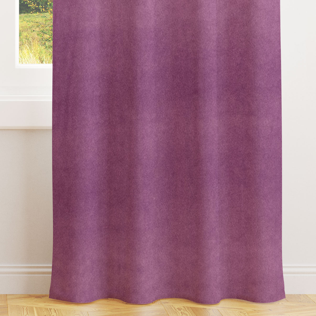 Alvar Heather Velvet Curtains