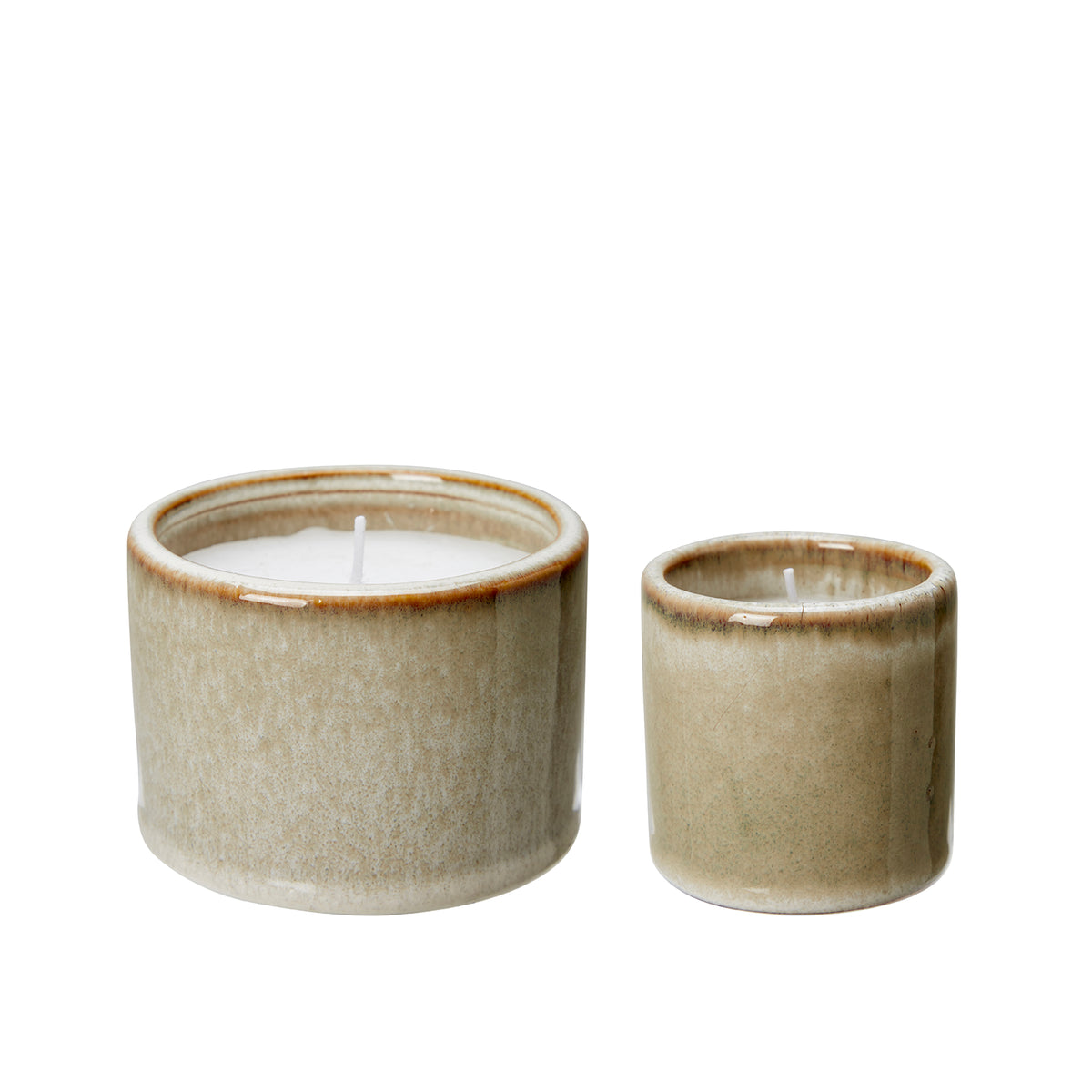 Alvy White Melange Candles