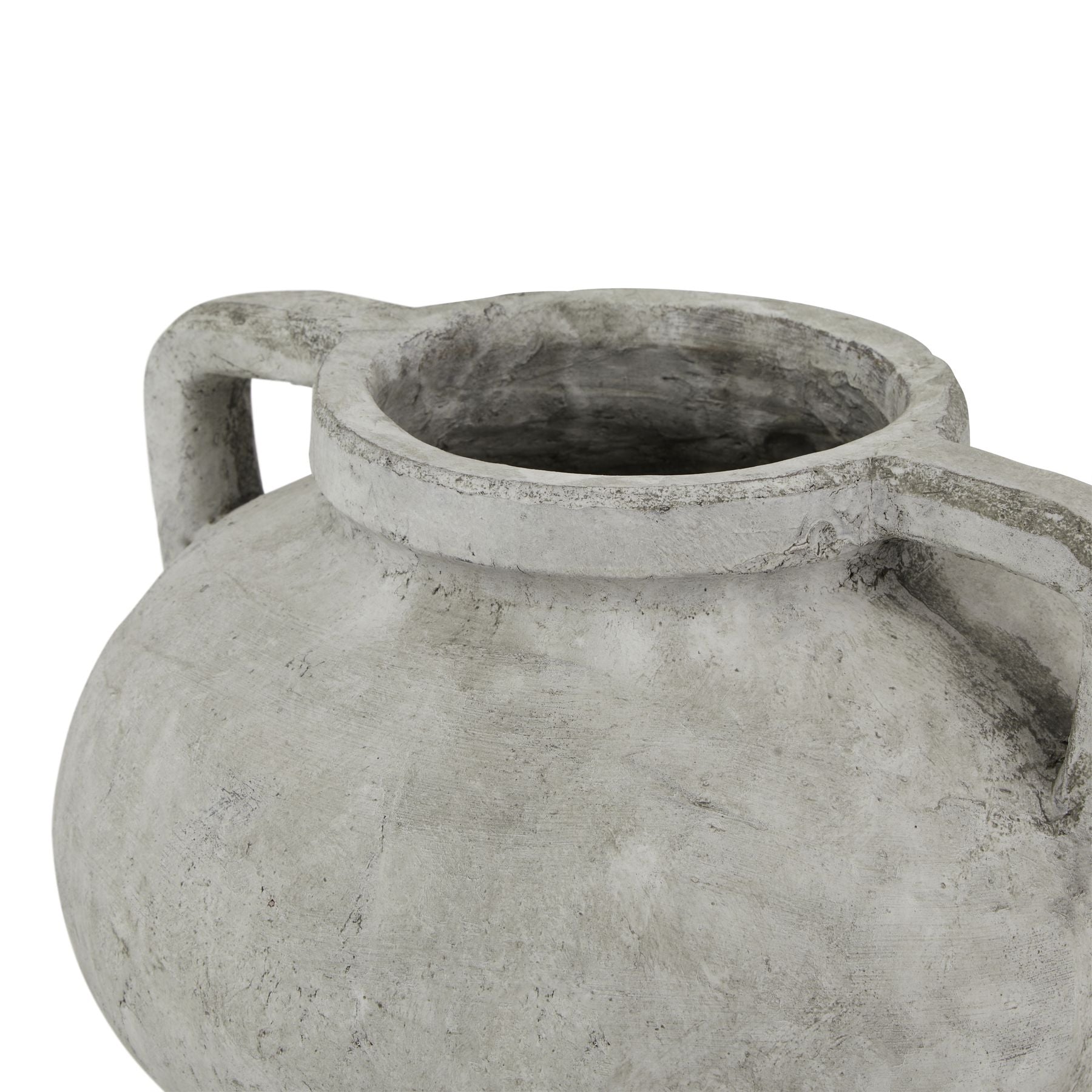 Aria Distressed Stone Handled Pot