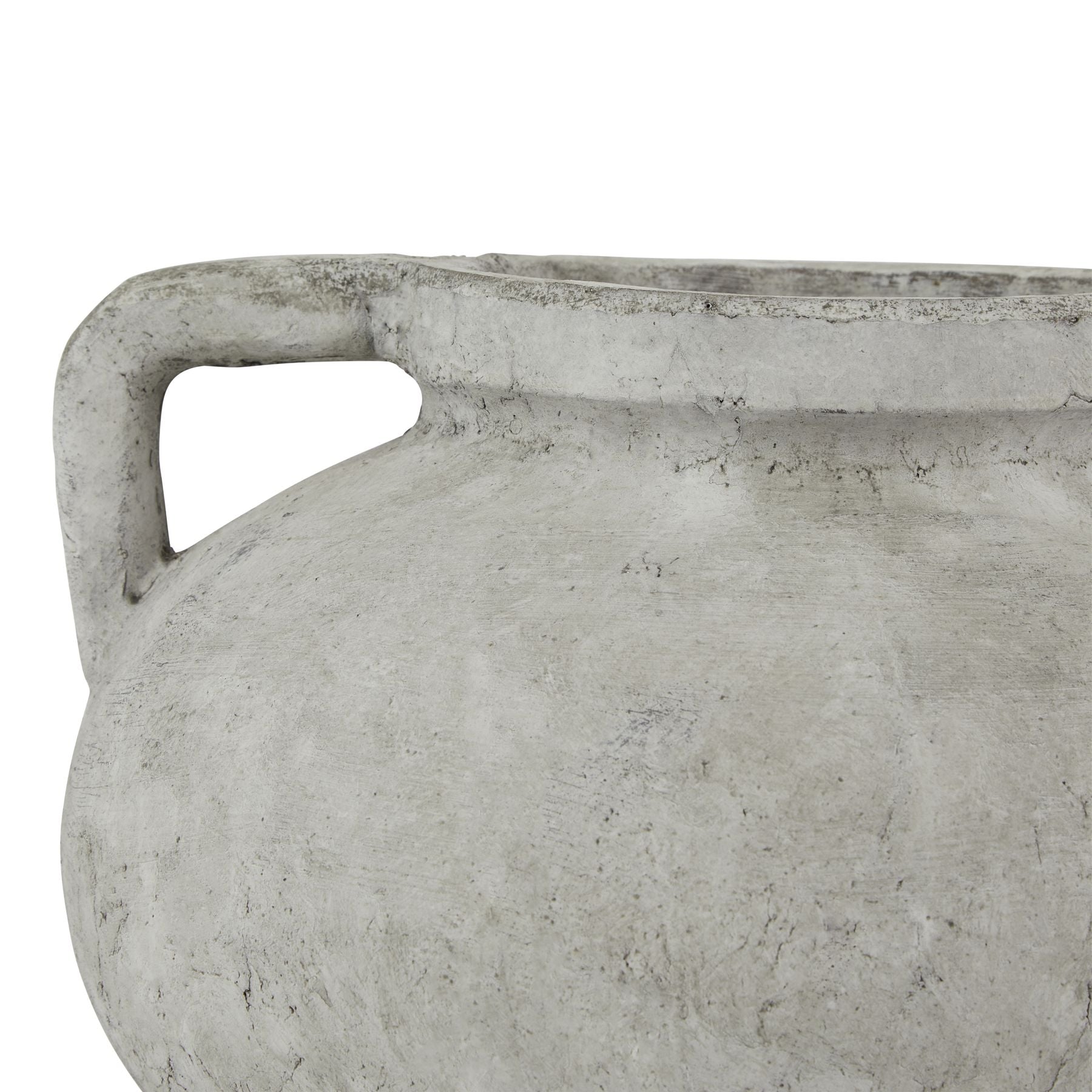 Aria Distressed Stone Handled Pot
