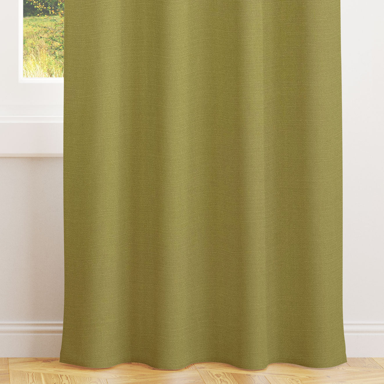 Carrera Ochre Curtains