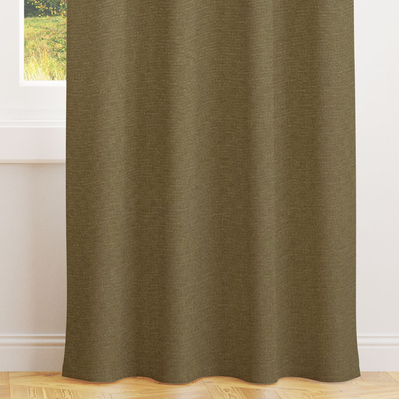 Carrera Olive Curtains