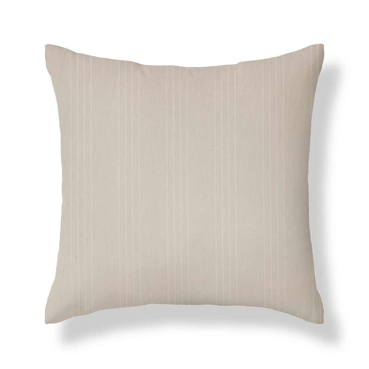Cape Ecru Neutral Stripe Square Cushion