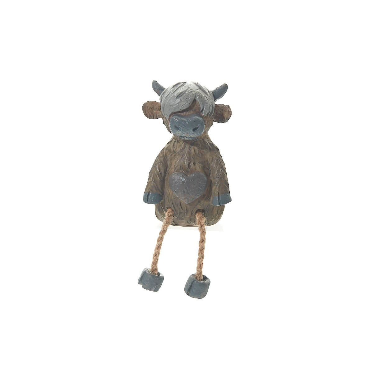 Dougal Highland Cow Shelf Sitter