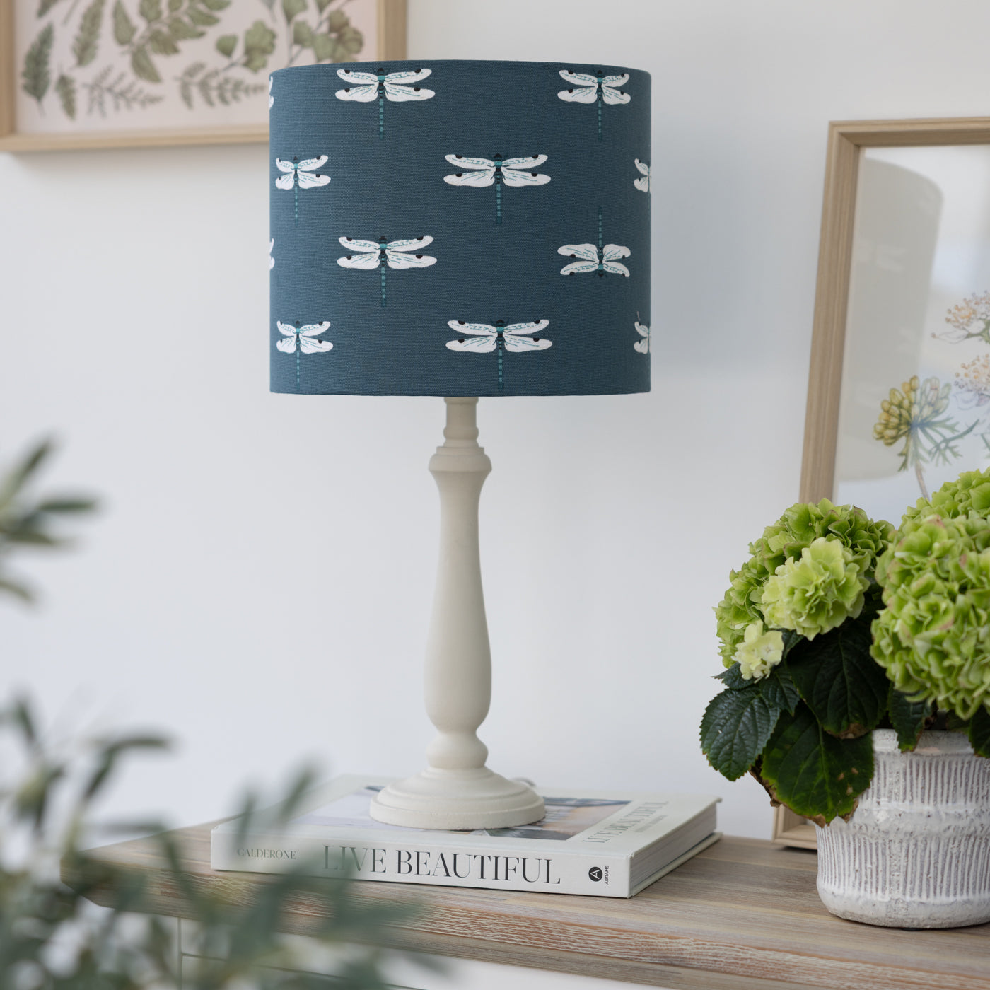 Dragonfly by Sophie Allport Drum Lampshade