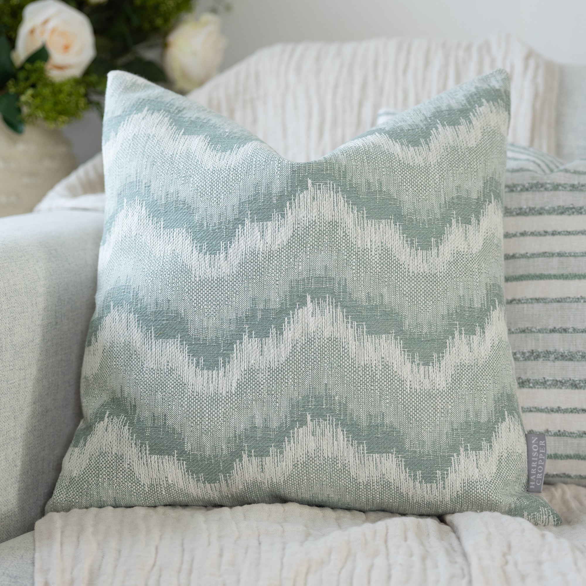 Fairmont Peppermint Cushion