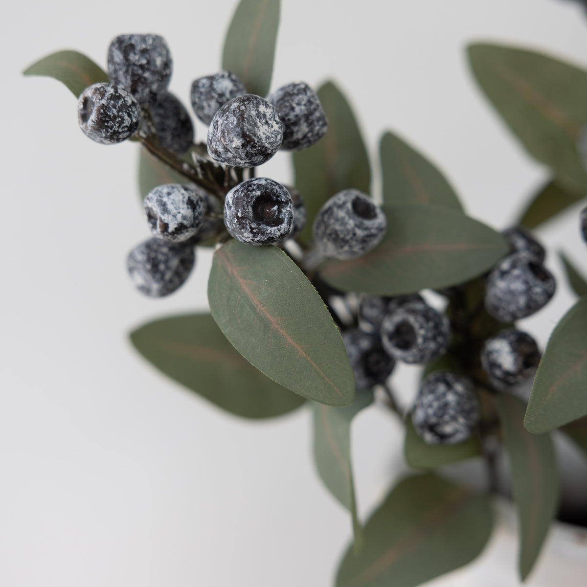 Eucalyptus Berry Faux Stem