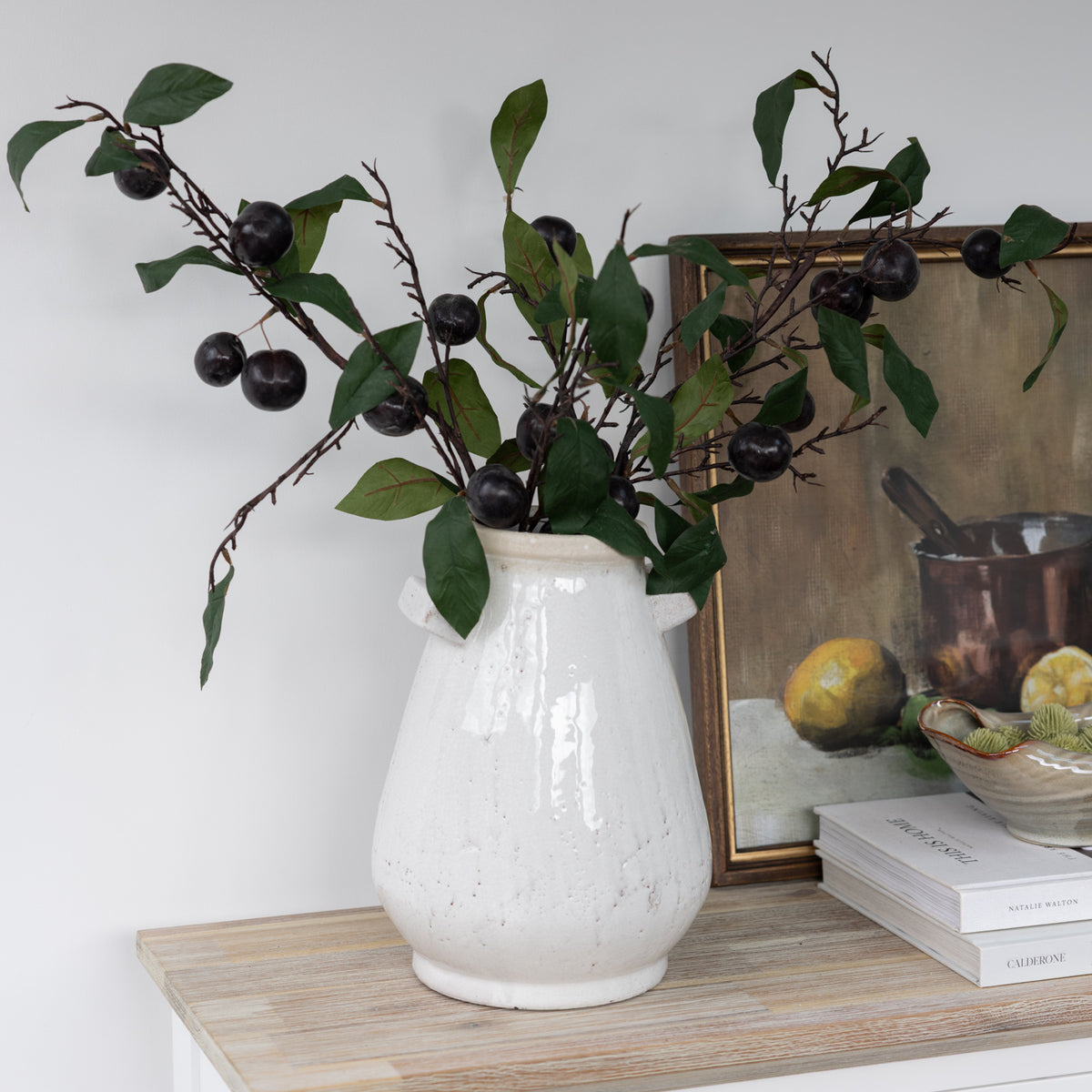 Faux Plum Stem