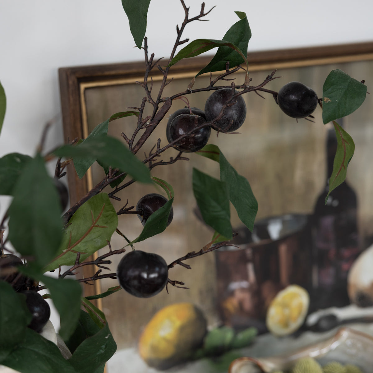 Faux Plum Stem