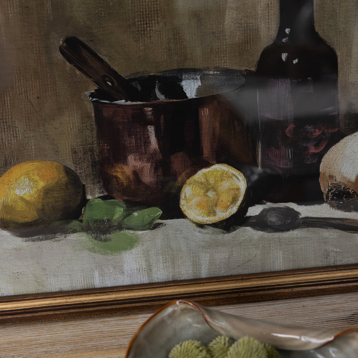 Framed Kitchen Still Life Print