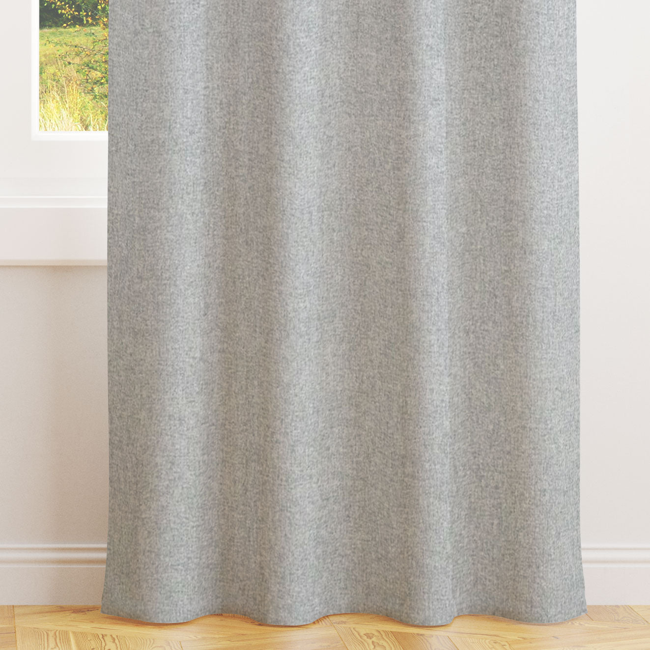 Highlander Silver Curtains