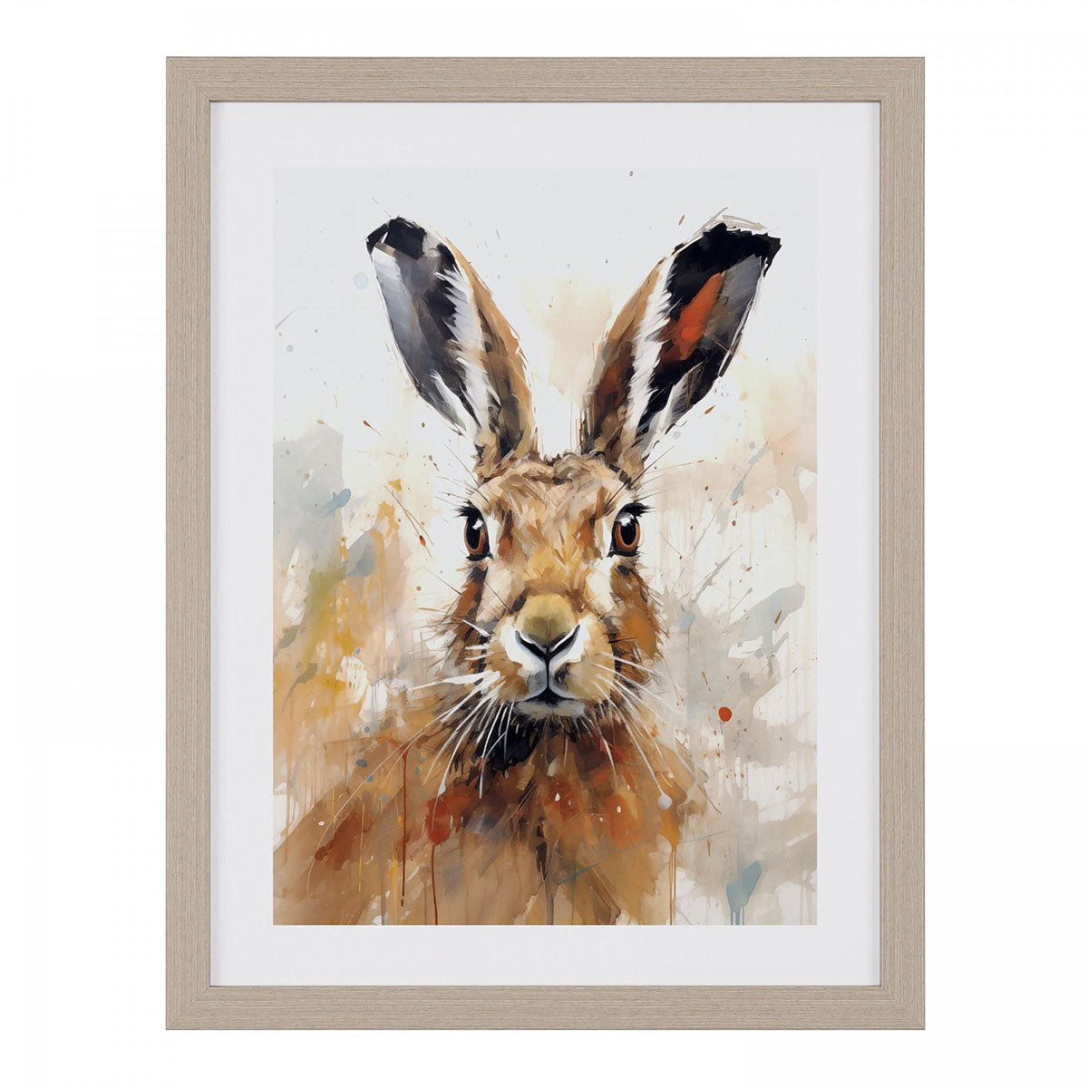 Hadley Watercolour Framed Illustration
