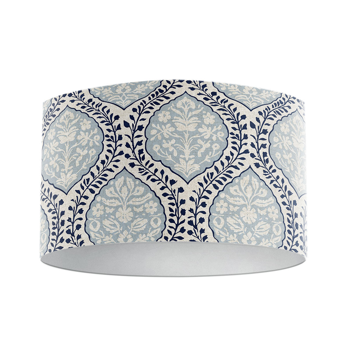 Harrison Cropper Delhi Azure Drum Lampshade
