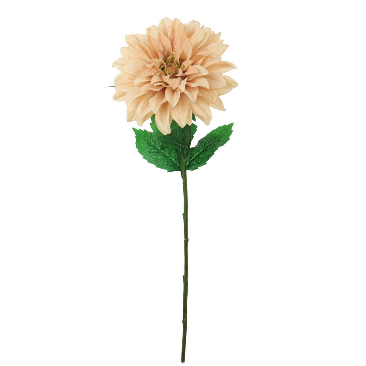 Faux Champagne Monarch Dahlia Stem