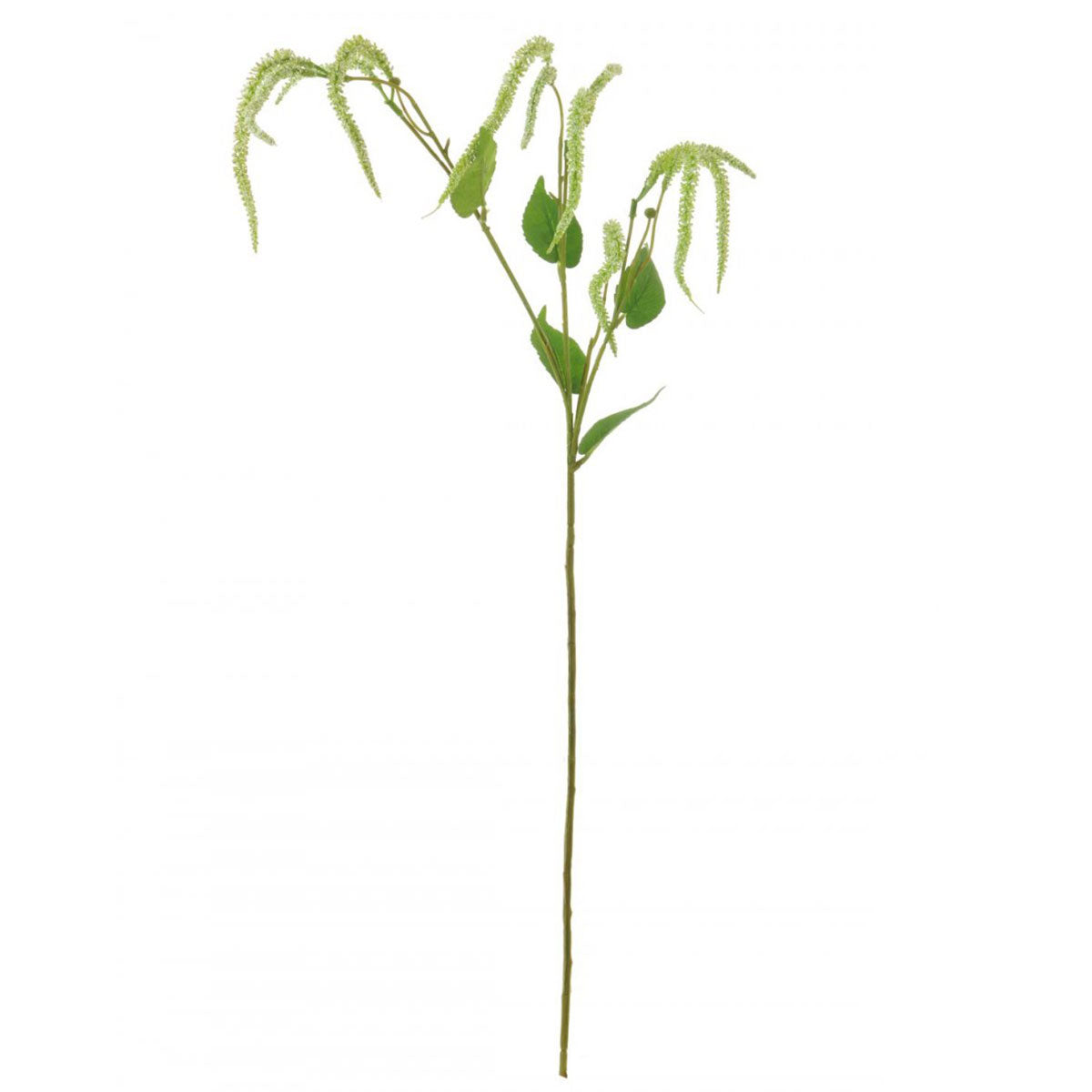Faux White Silk Catkin Spray
