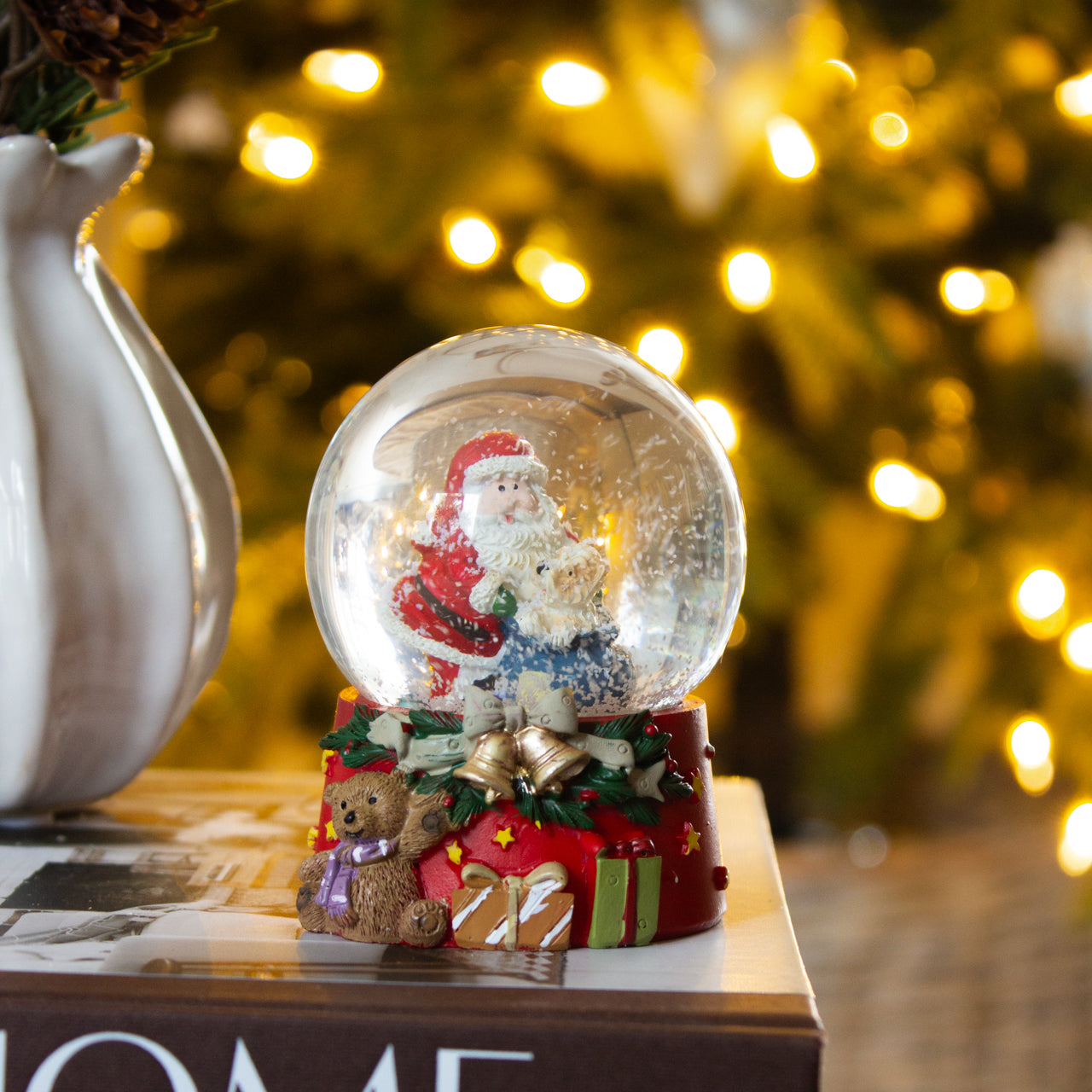 Santa Snow Globe