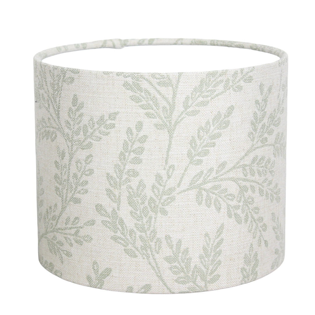 Ferndown Sage Drum Lampshade