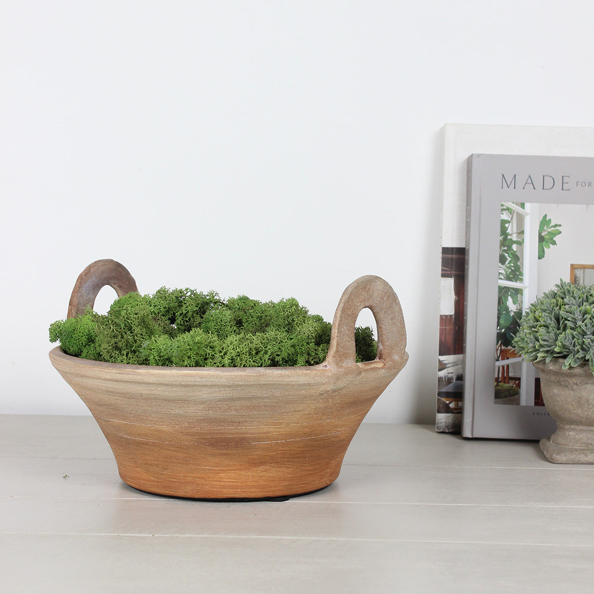 Distressed Pale Terracotta Bowl