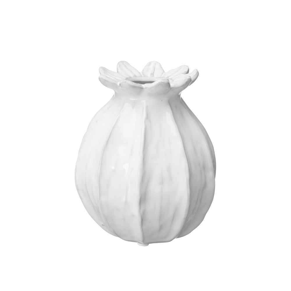 Lillan Off White Poppy Seed Vase - Small, Medium