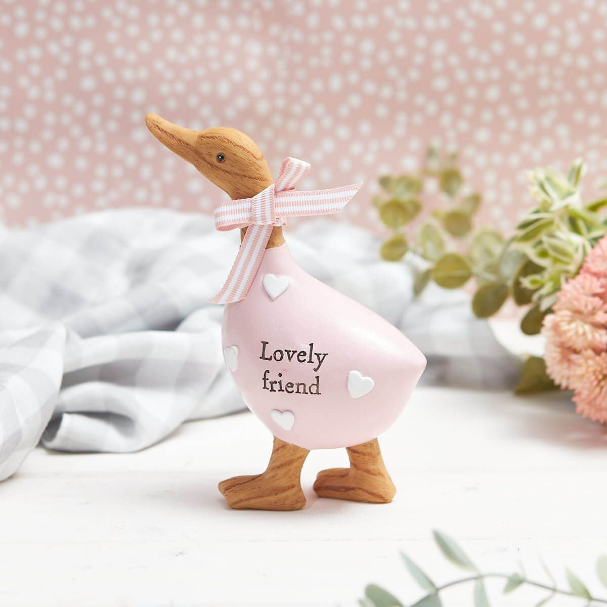 Lovely Friend Duck Ornament