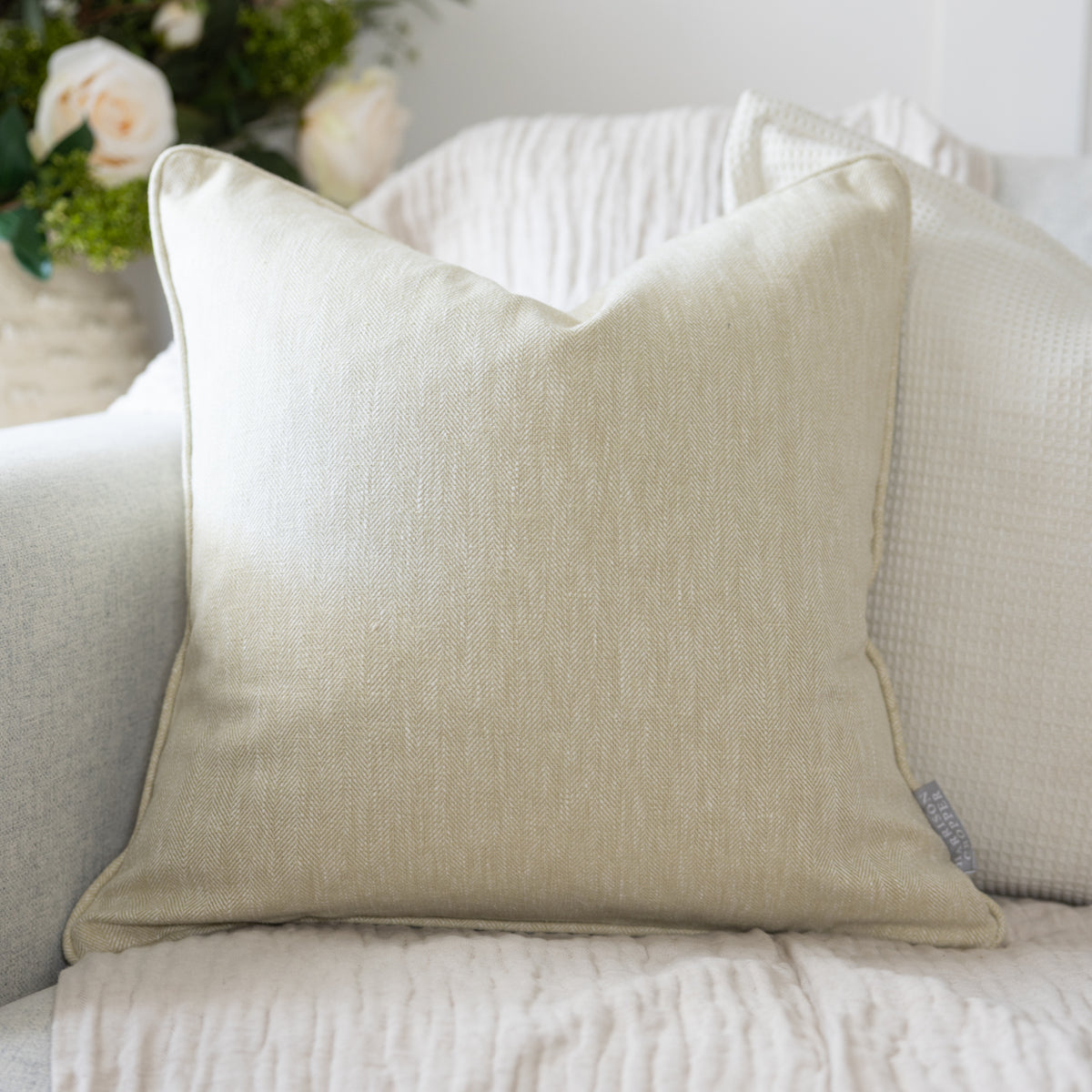 Martha Fennel Square Cushion
