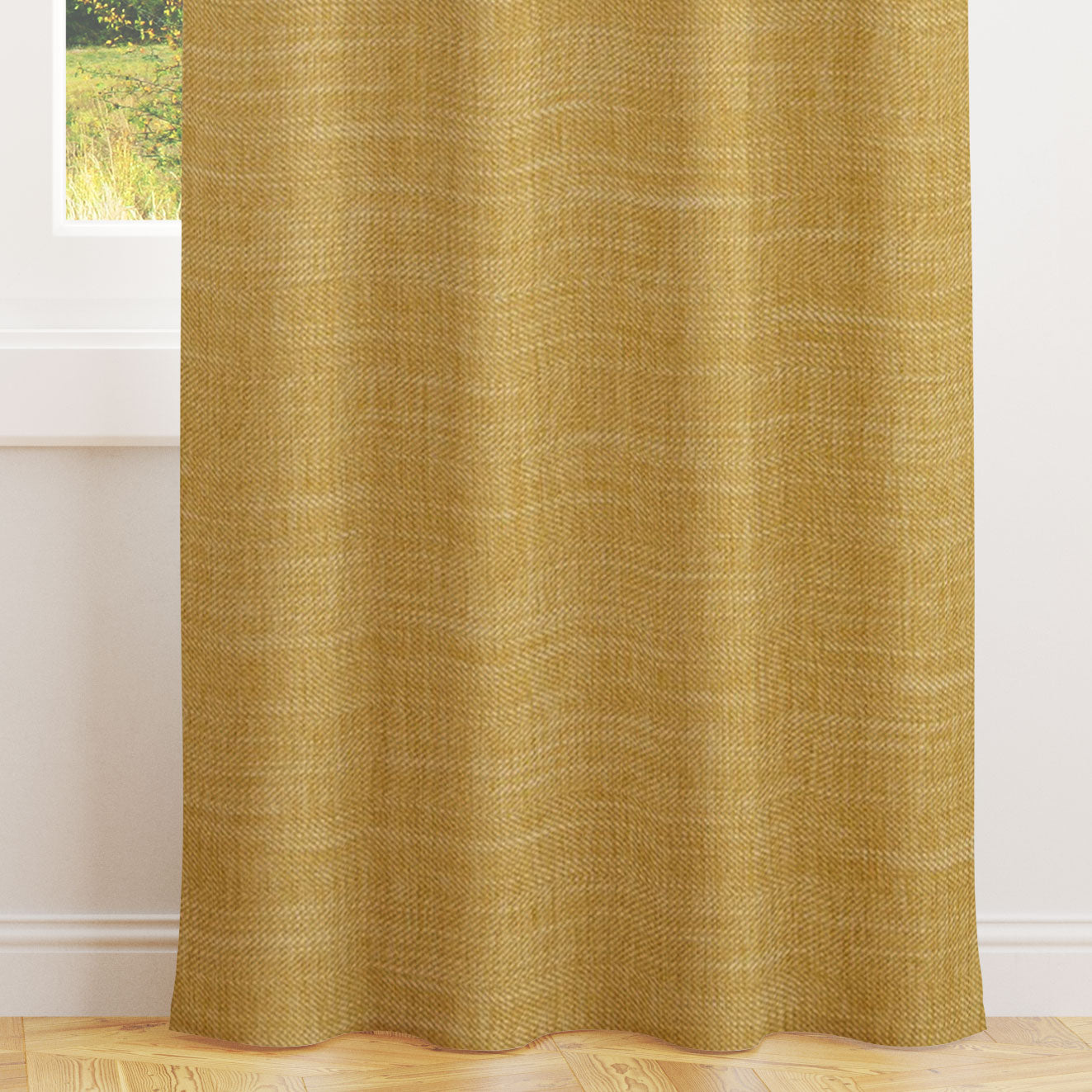 Moray Chartreuse Curtains