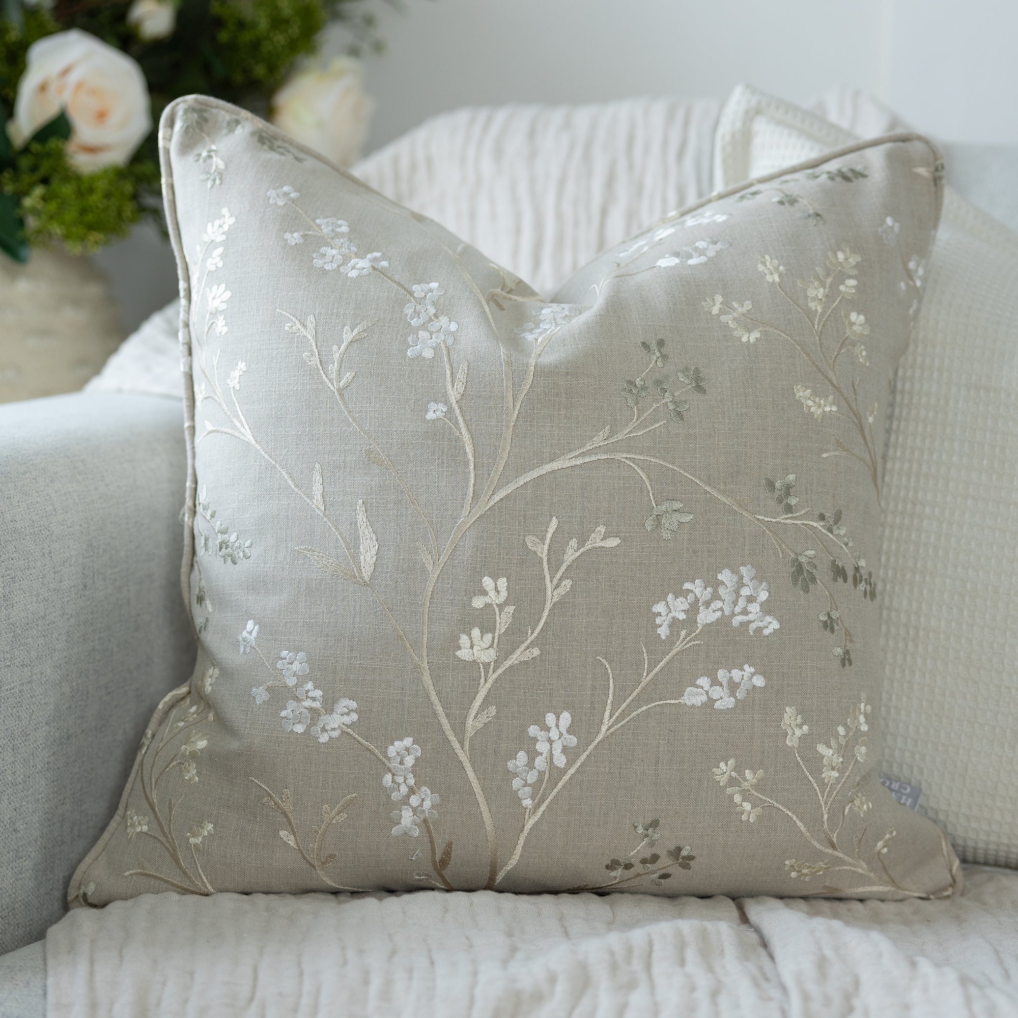Northcott Taupe Cushion