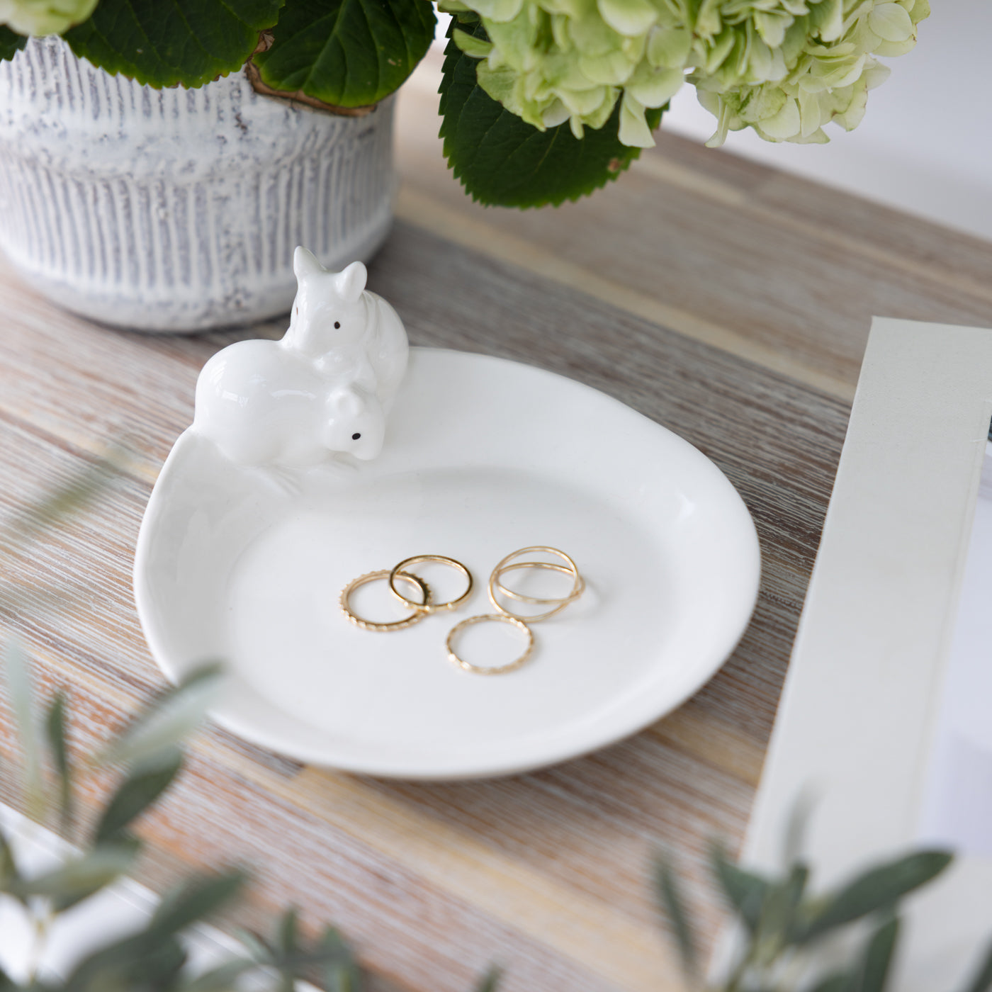 Hungry Mice Ceramic Plate