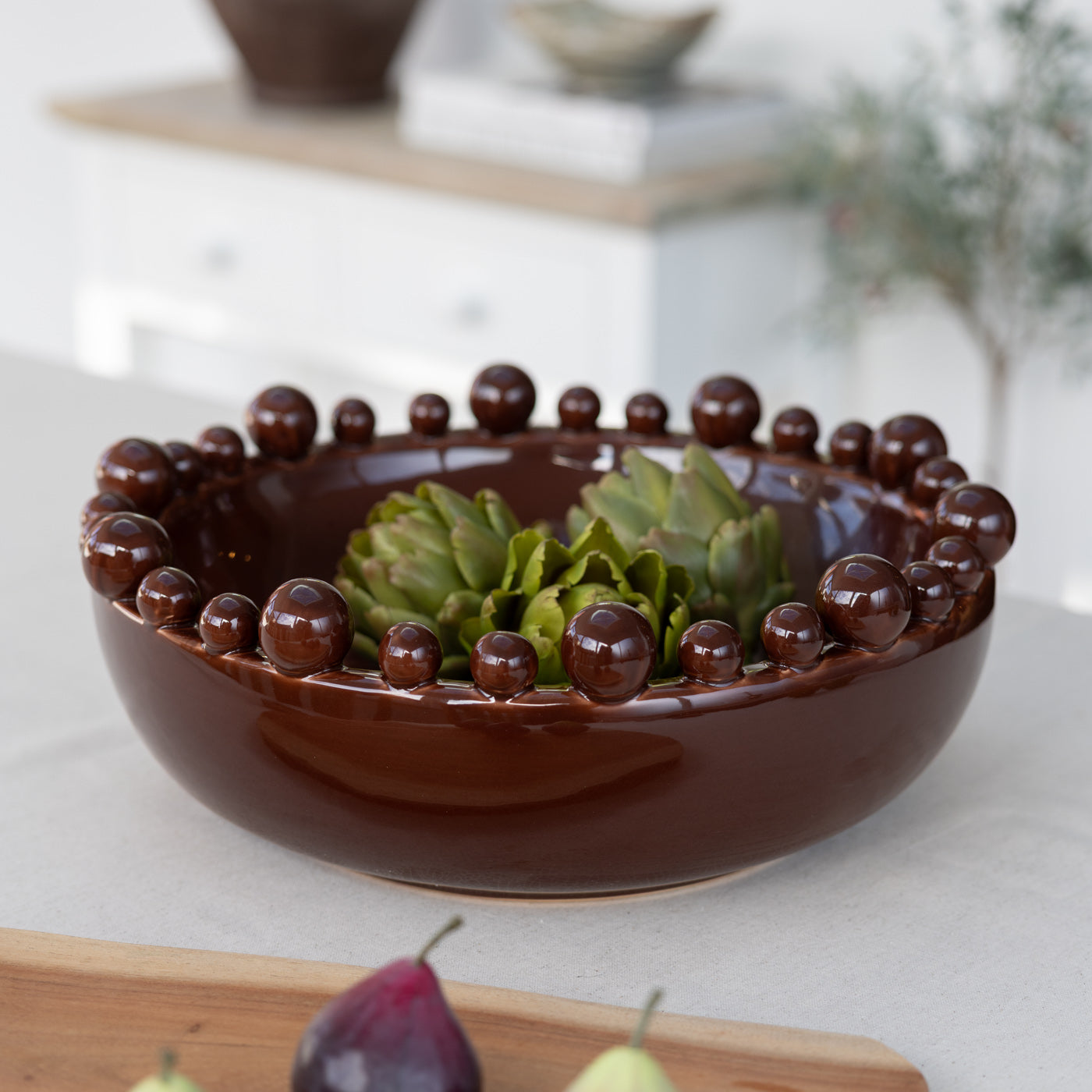 Coco Brown Bobble Bowl