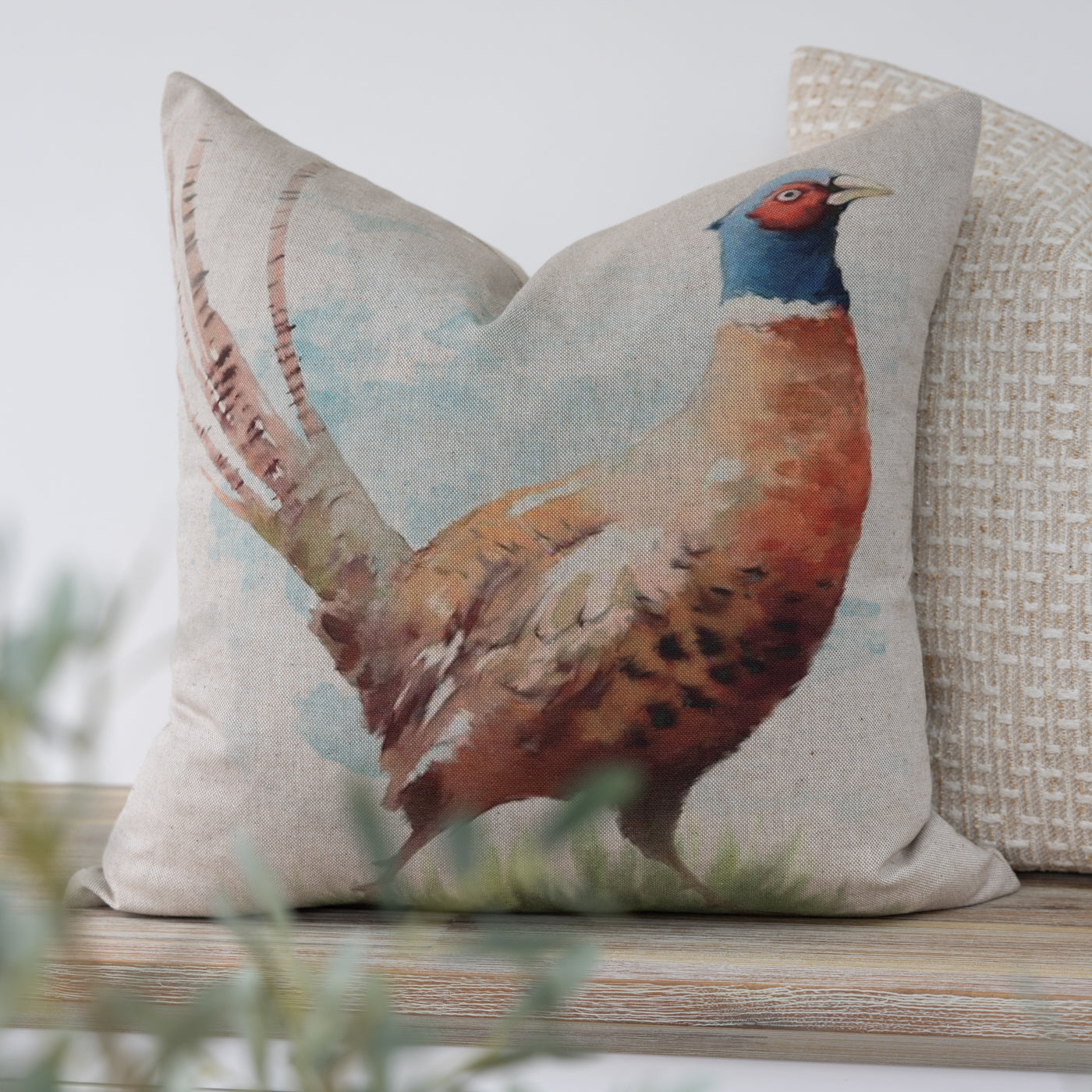 Pheasant Cushion