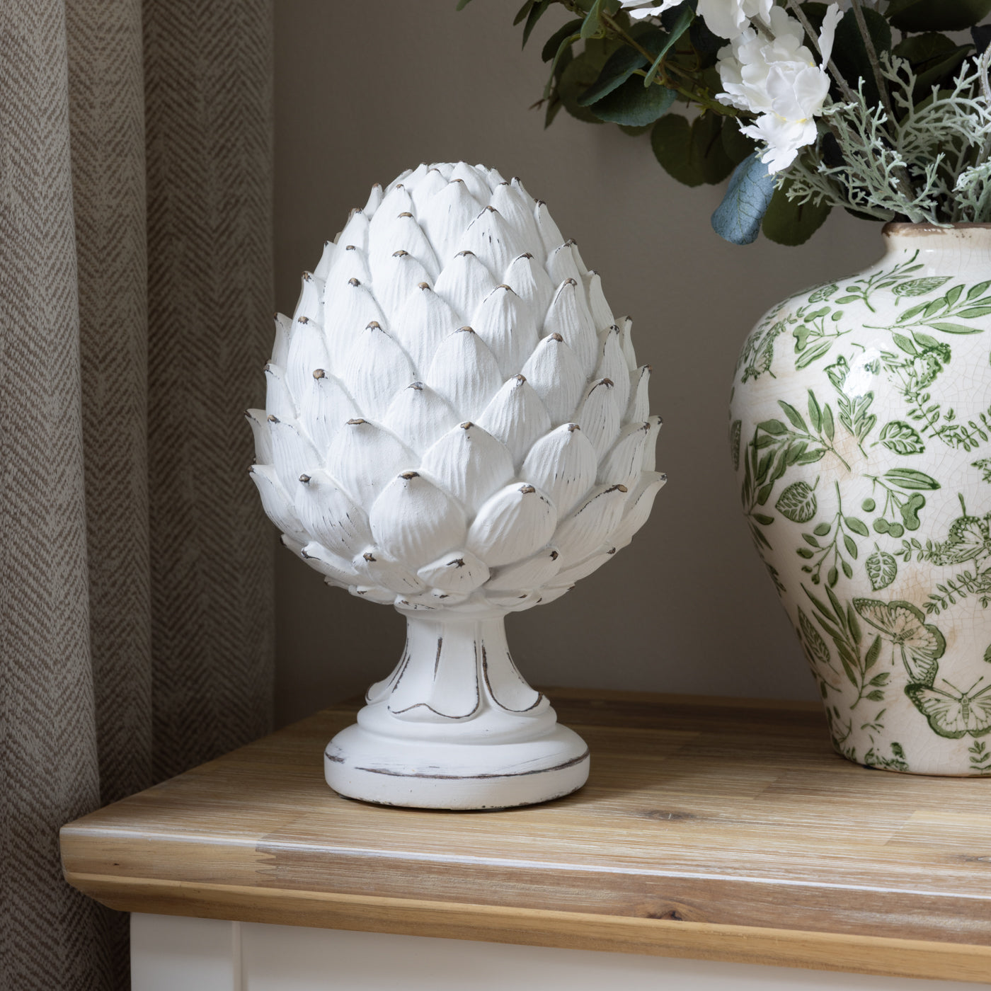 White Rustic Artichoke