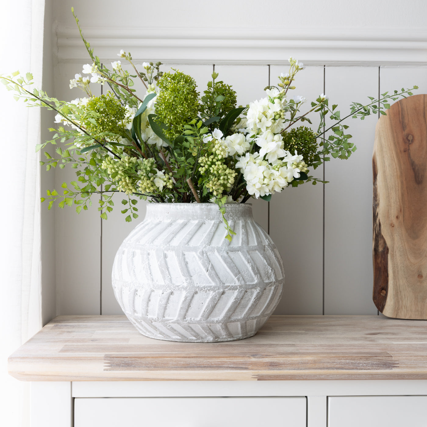 Bloomville Stone Planter