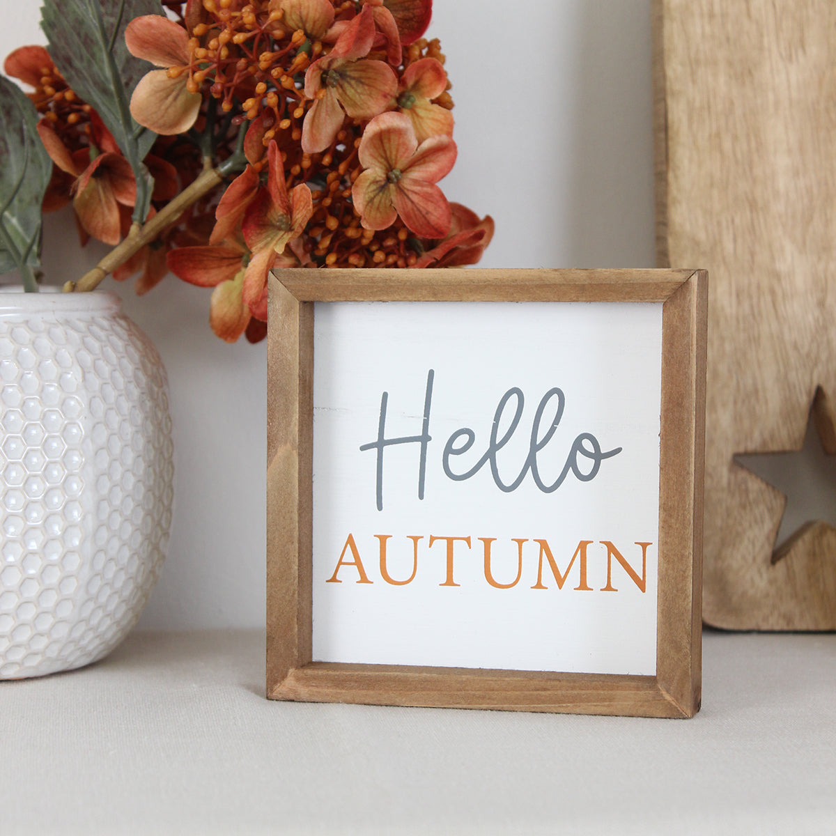 Cozy Mini Frame Plaque