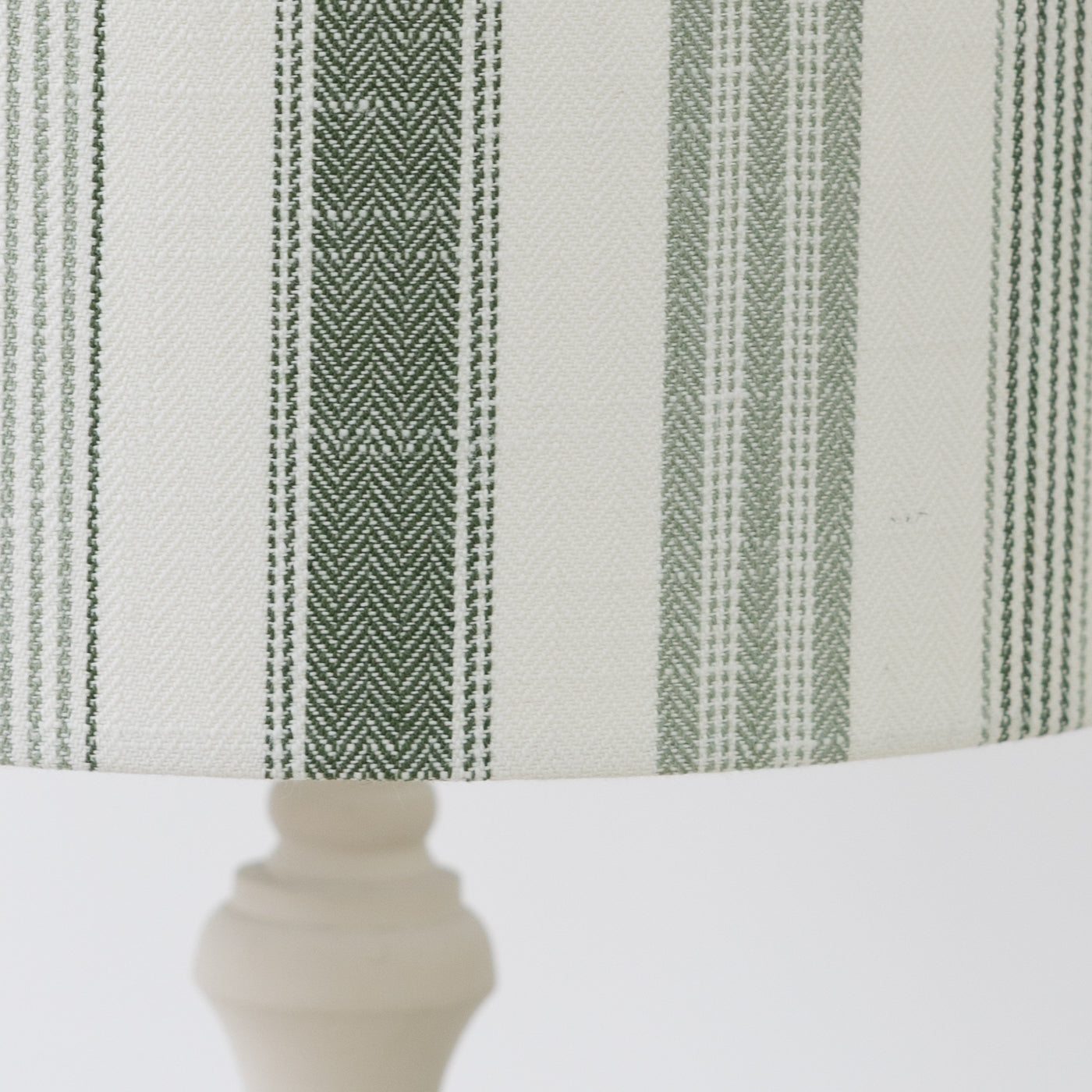 Darwin Ivy Dark Green Stripe Lampshade