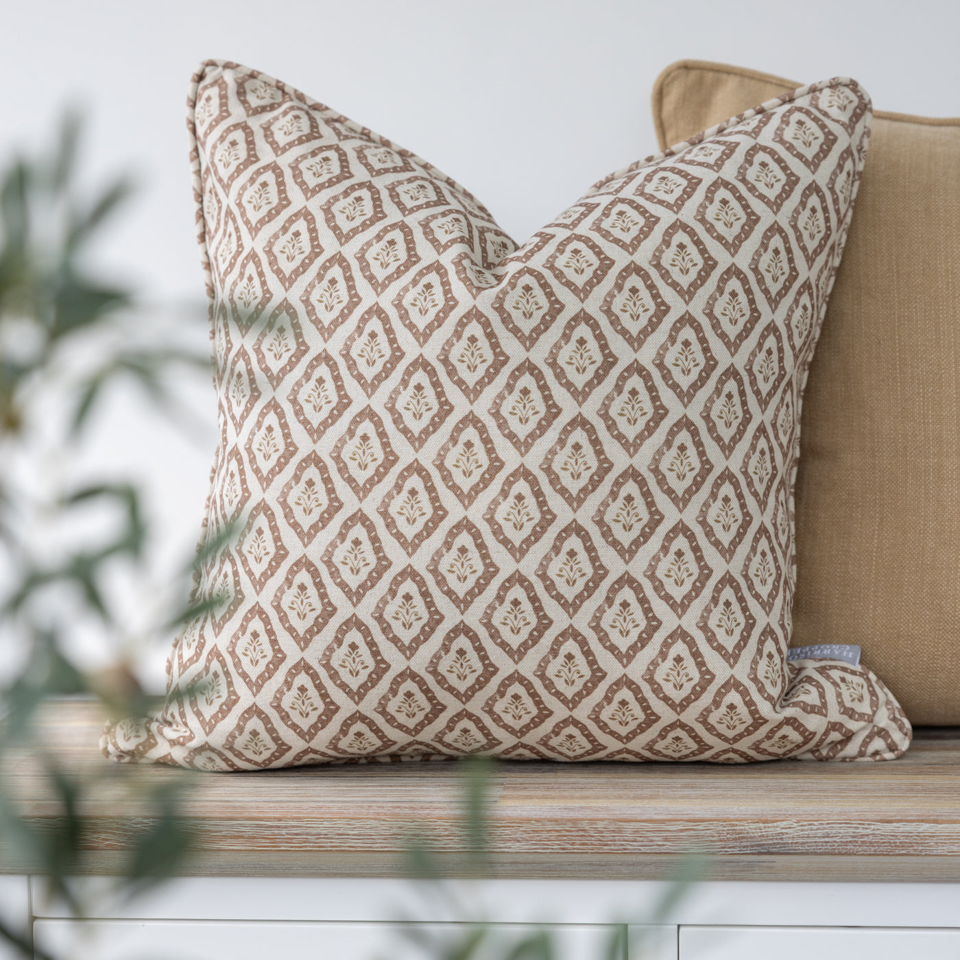 Celina Sienna Square Cushion